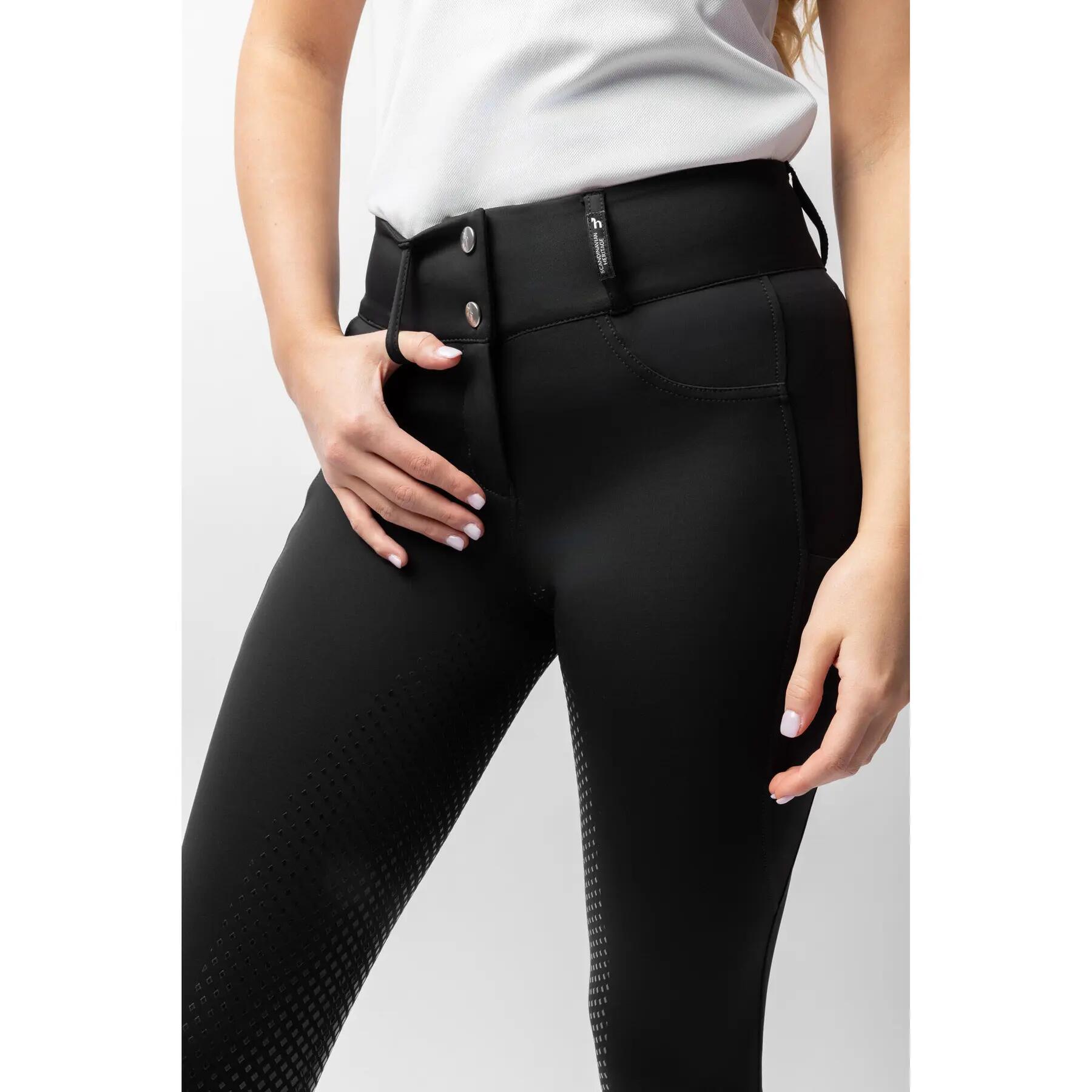 Pantalon équitation full grip femme Horze Evelyn 5/7