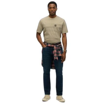 T-Shirt mit Brusttasche und gestreift Superdry