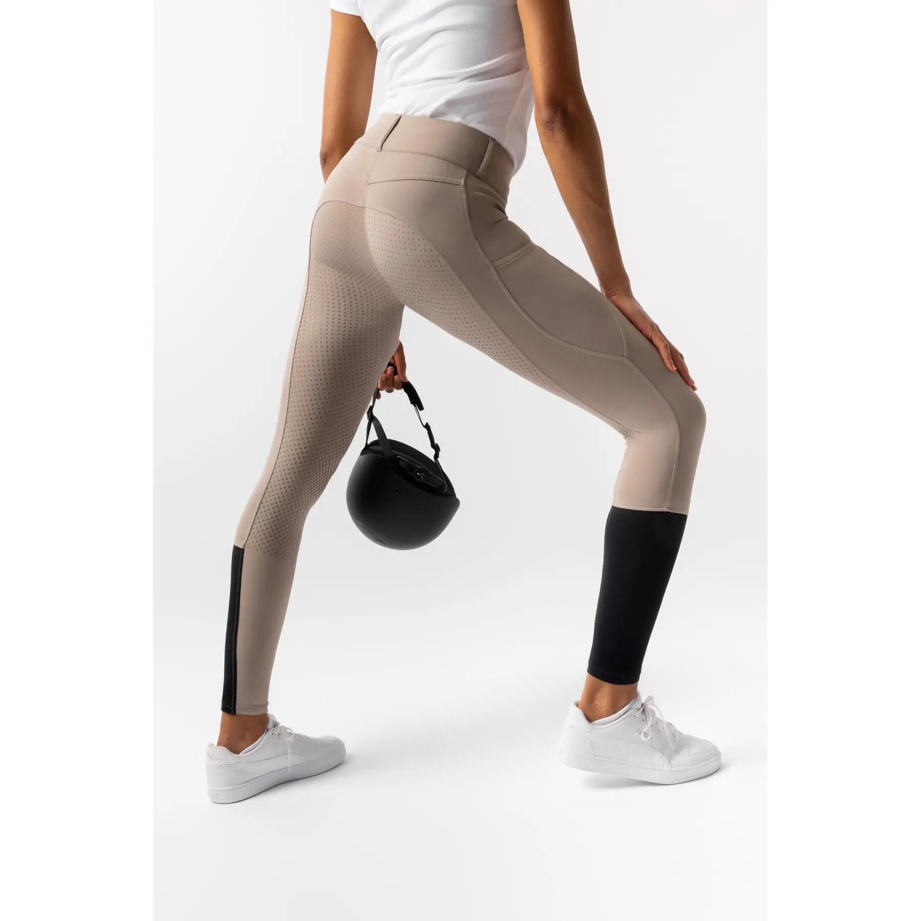 Pantalon équitation full grip femme Horze Evelyn 4/5