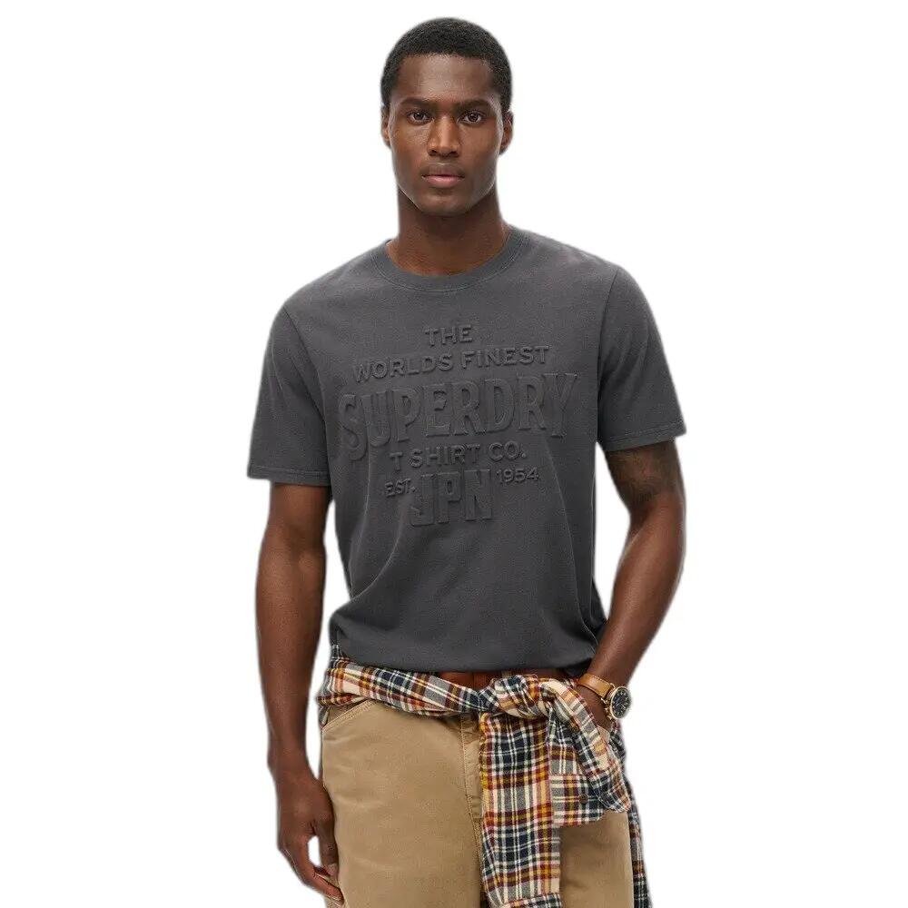 T-shirt à logo en relief Superdry 3/6