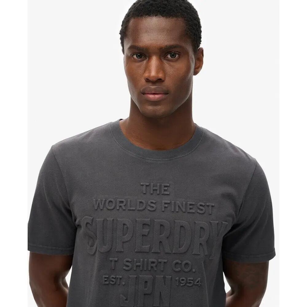 T-shirt à logo en relief Superdry 5/6