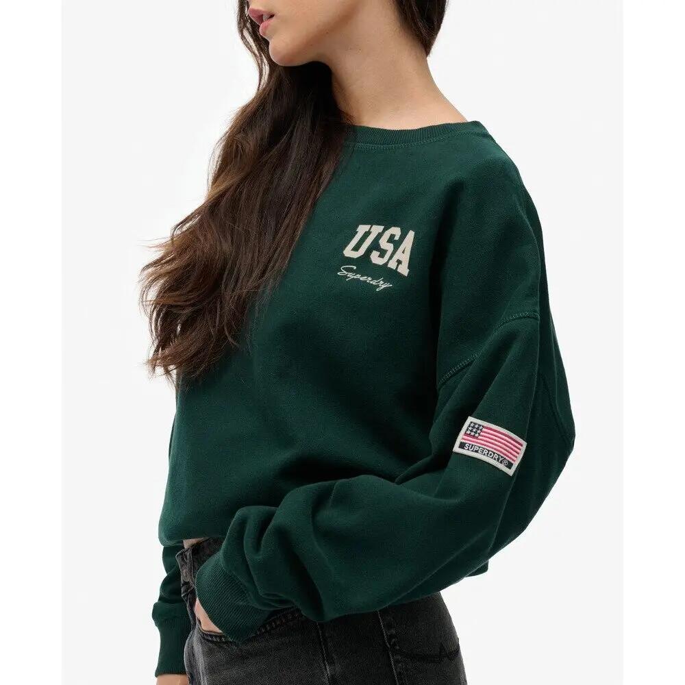 Sweatshirt femme Superdry Athletic Essentials 3/6