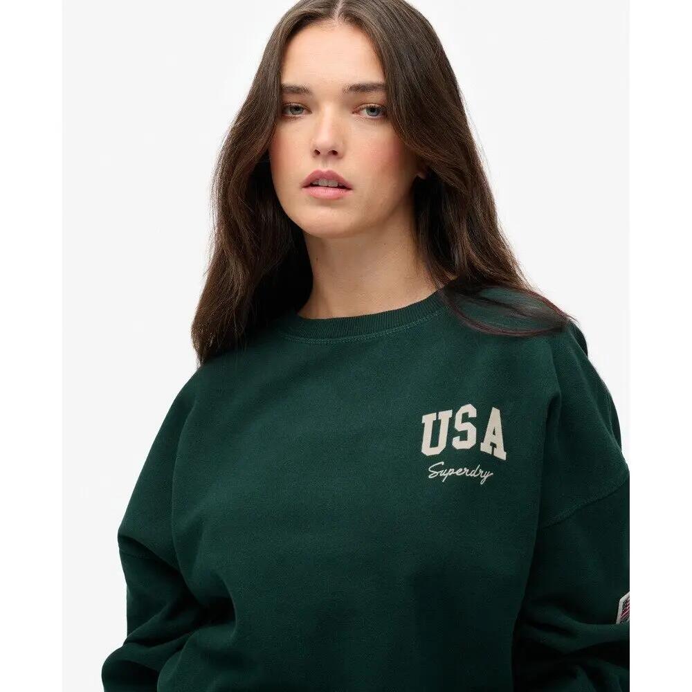 Sweatshirt femme Superdry Athletic Essentials 5/6