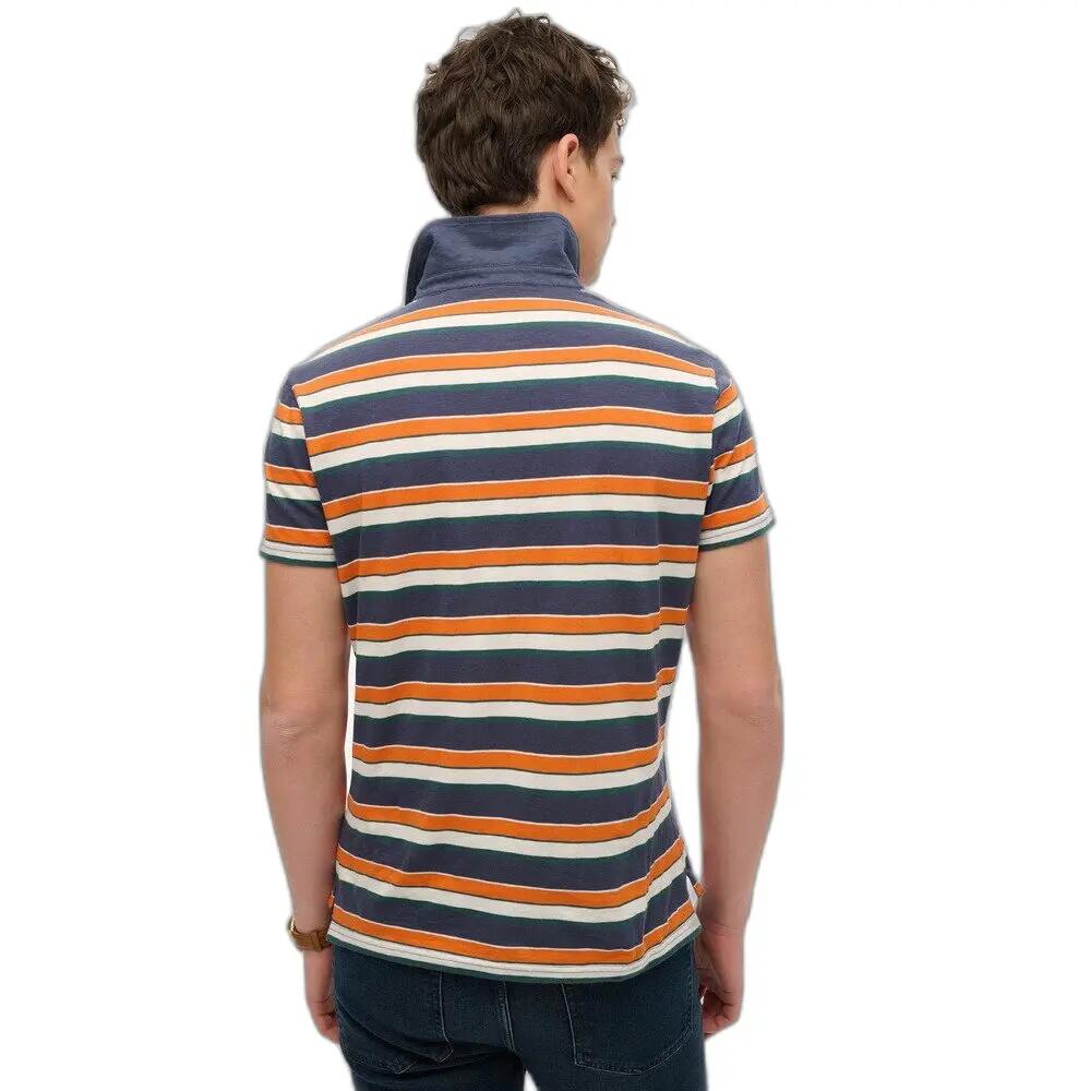 Polo a righe leggero Superdry 3/4
