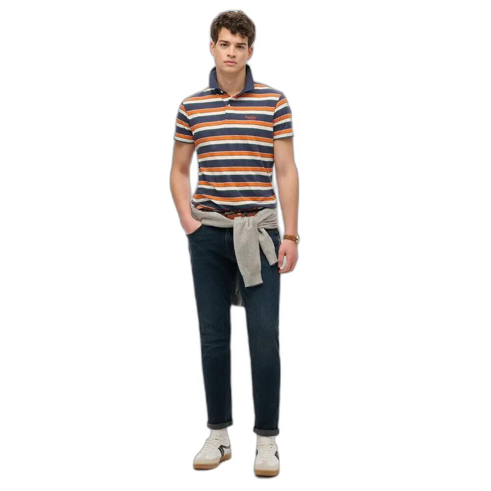 Polo a righe leggero Superdry 2/4