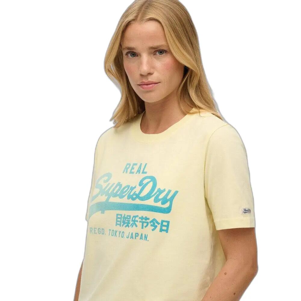 T-shirt délavé femme Superdry Vintage Logo 4/4