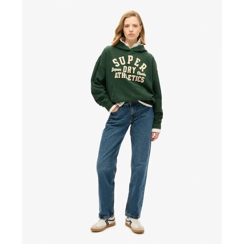 Sudadera oversize con capucha de mujer Superdry Athletic Essentials 3/7