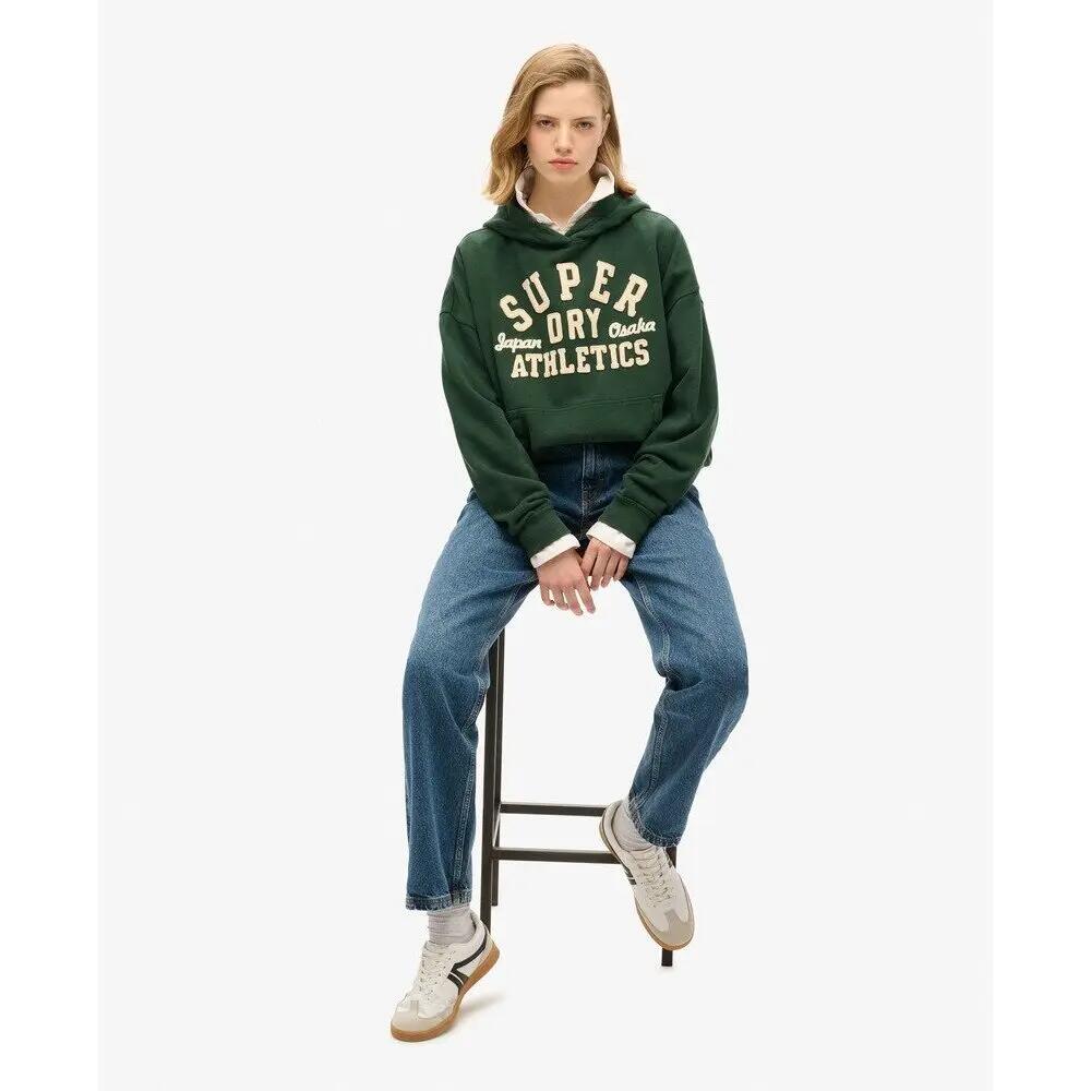 Sudadera oversize con capucha de mujer Superdry Athletic Essentials 4/7