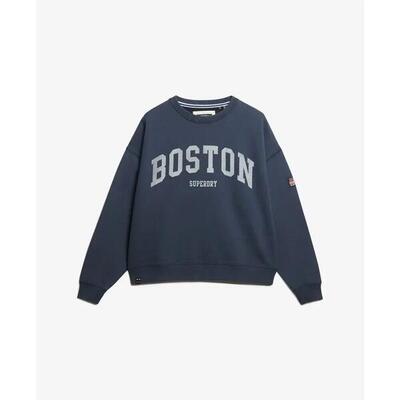 Damesoversized sweatshirt superdry athletic essentials