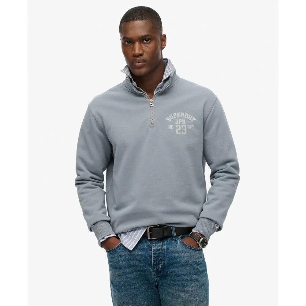 Sweatshirt 1/2 zip Superdry Athletic Essentials 3/6
