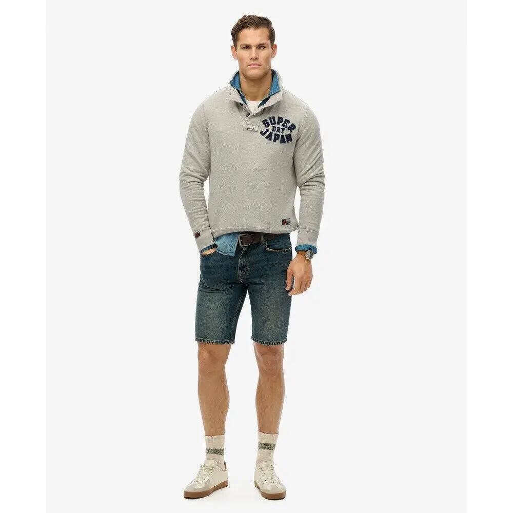 Bluza z kołnierzem typu Tunisian Superdry Vintage Athletic 2/4