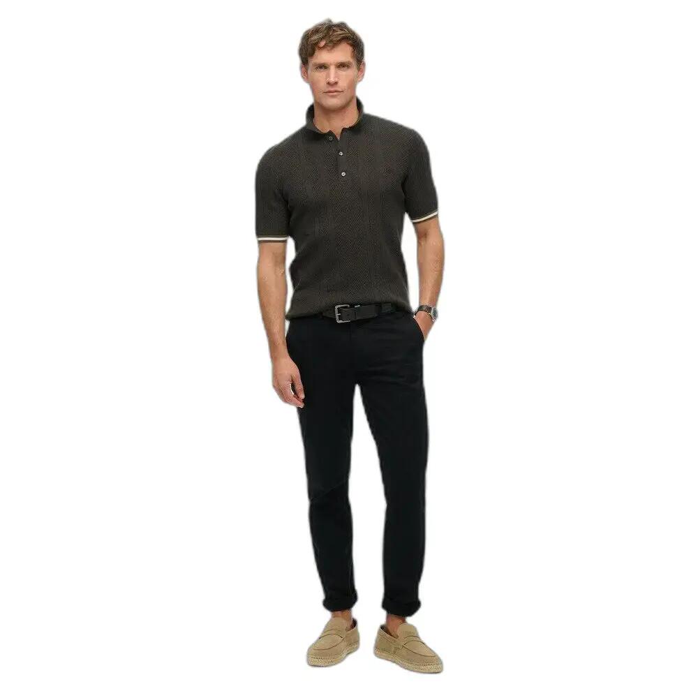 Polo met textuurstof Superdry 3/6