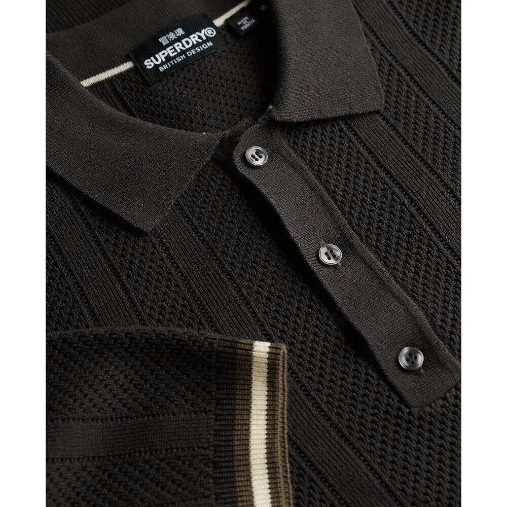 Polo met textuurstof Superdry 6/6