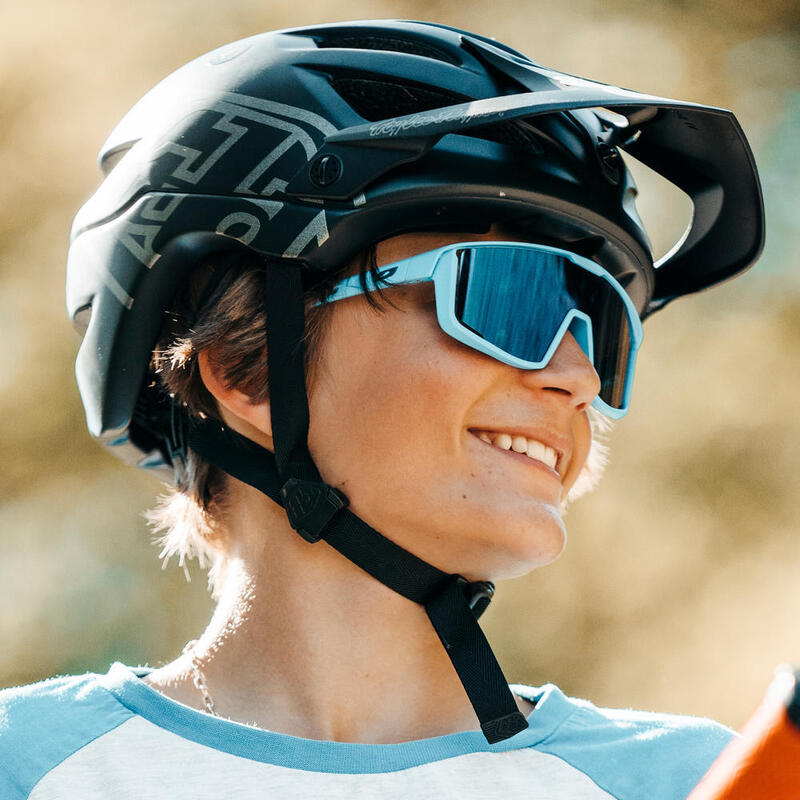 Ochelari de soare Julbo Fury S sport pentru tineri albastru