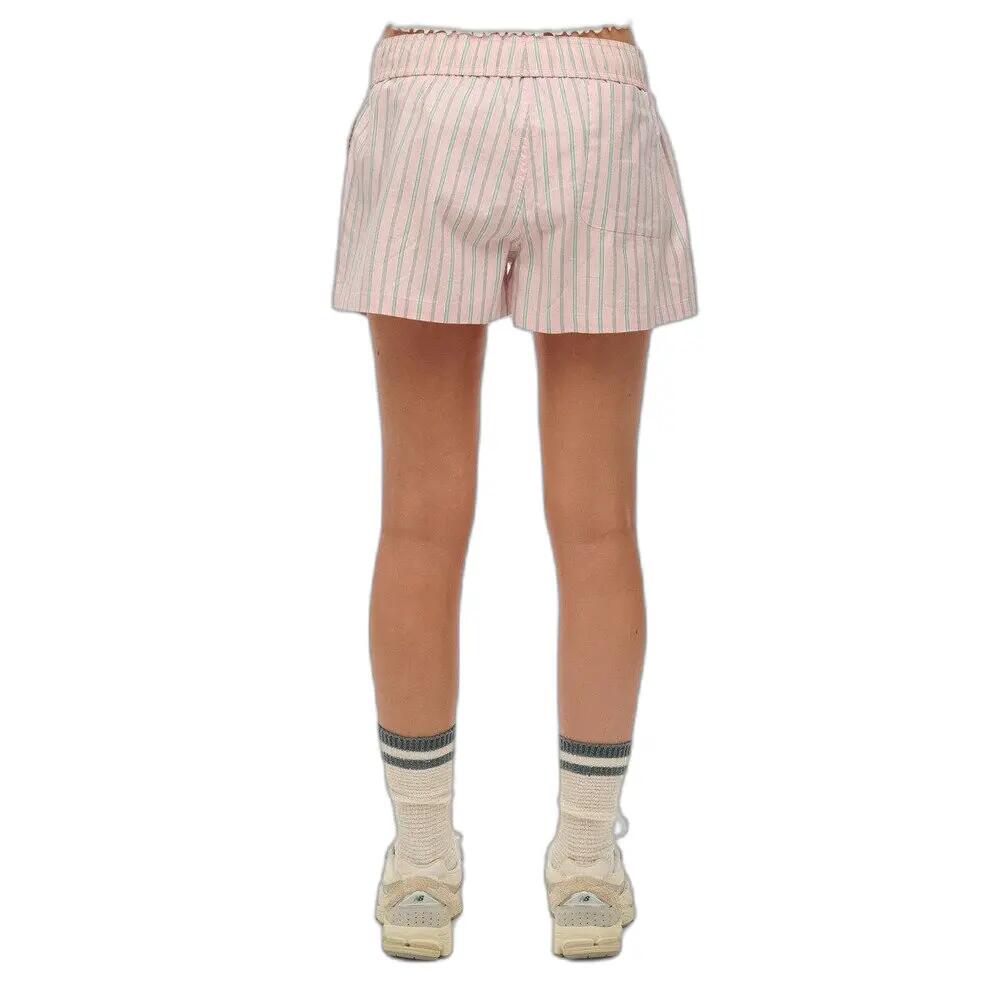 Short elasticizzato a righe in cotone biologico donna Superdry 7/7