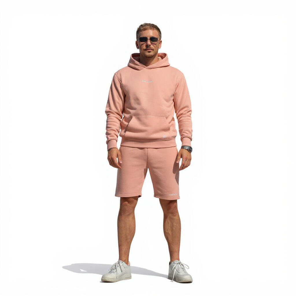Bluza domowa z kapturem – Coral