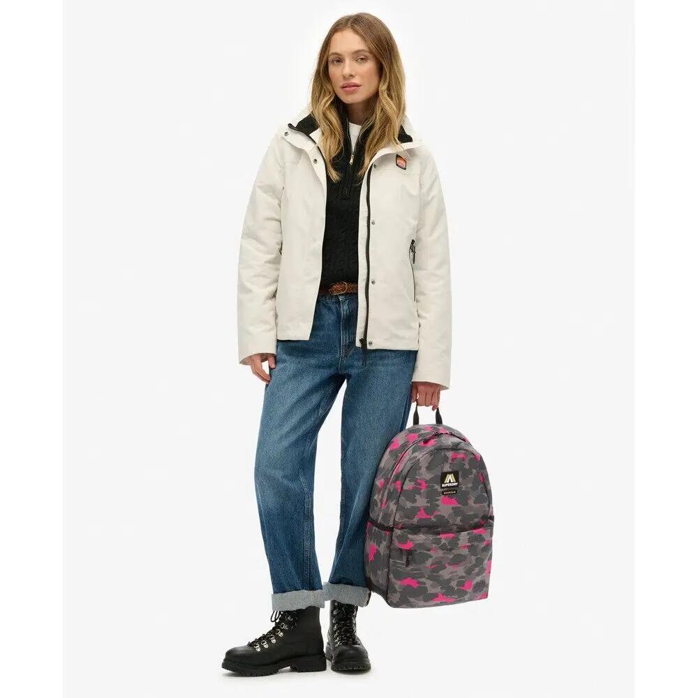 Classic women's patch backpack Superdry Montana 2/7
