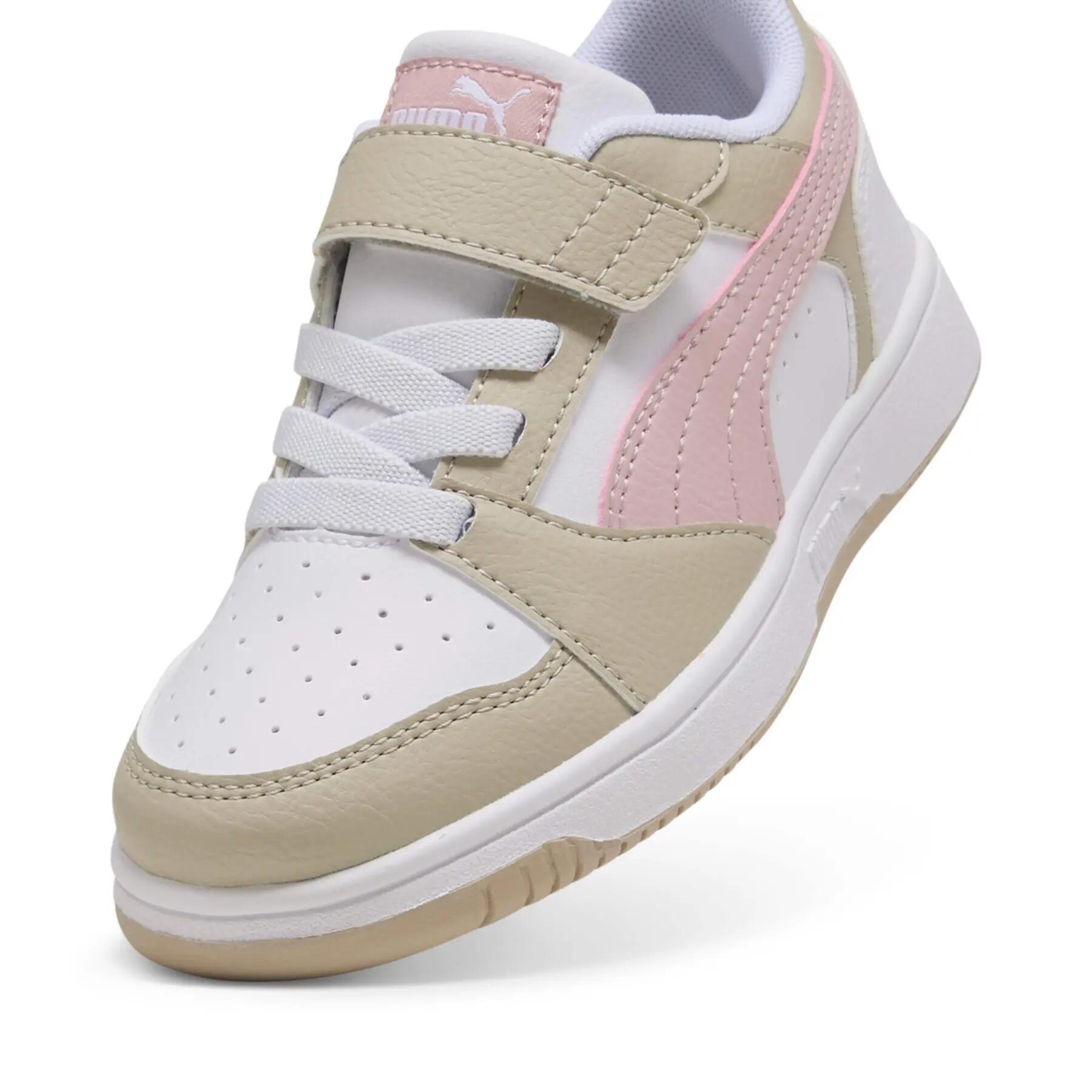 Zapatillas infantil Puma Rebound V6 Lo AC+ PS 5/6