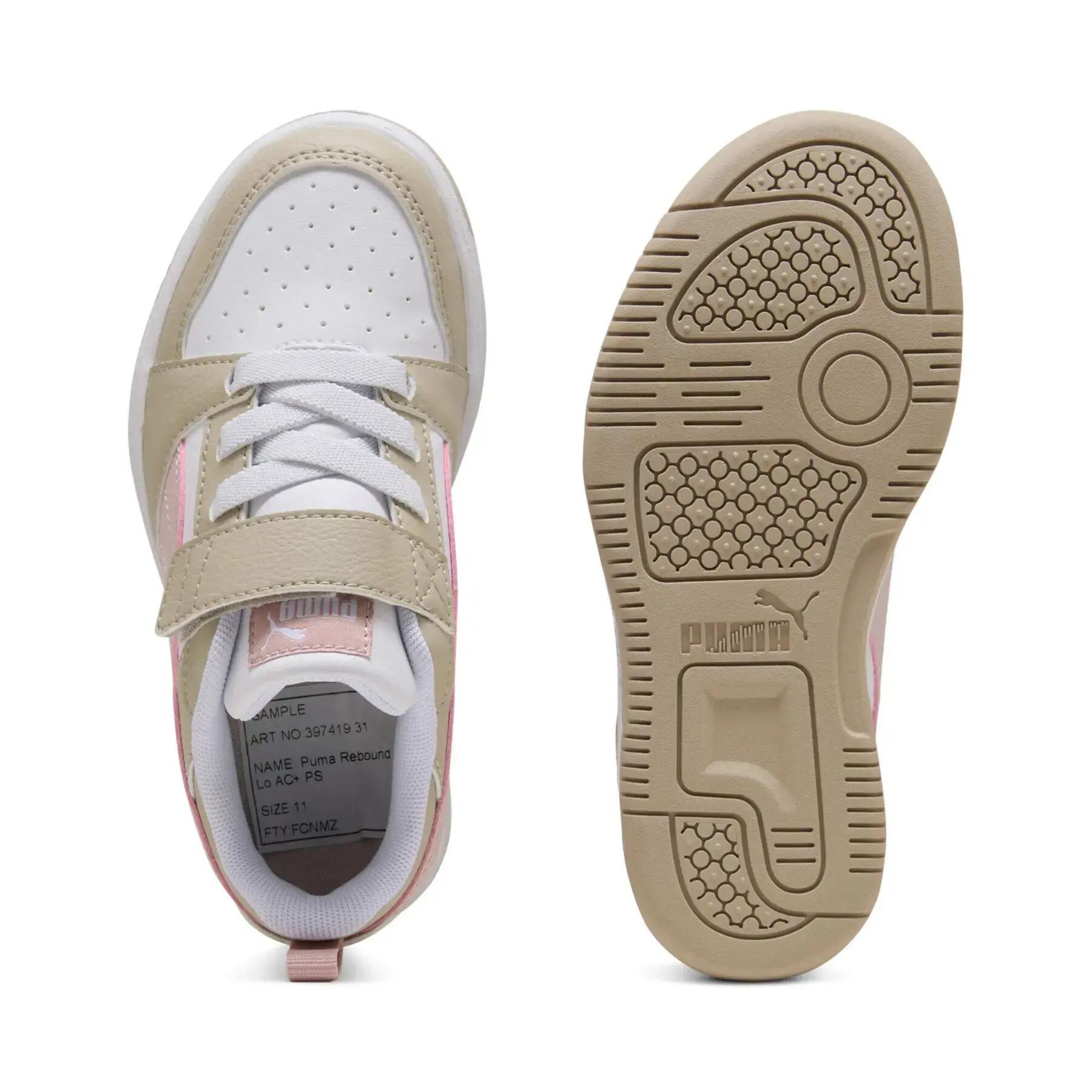 Zapatillas infantil Puma Rebound V6 Lo AC+ PS 4/6