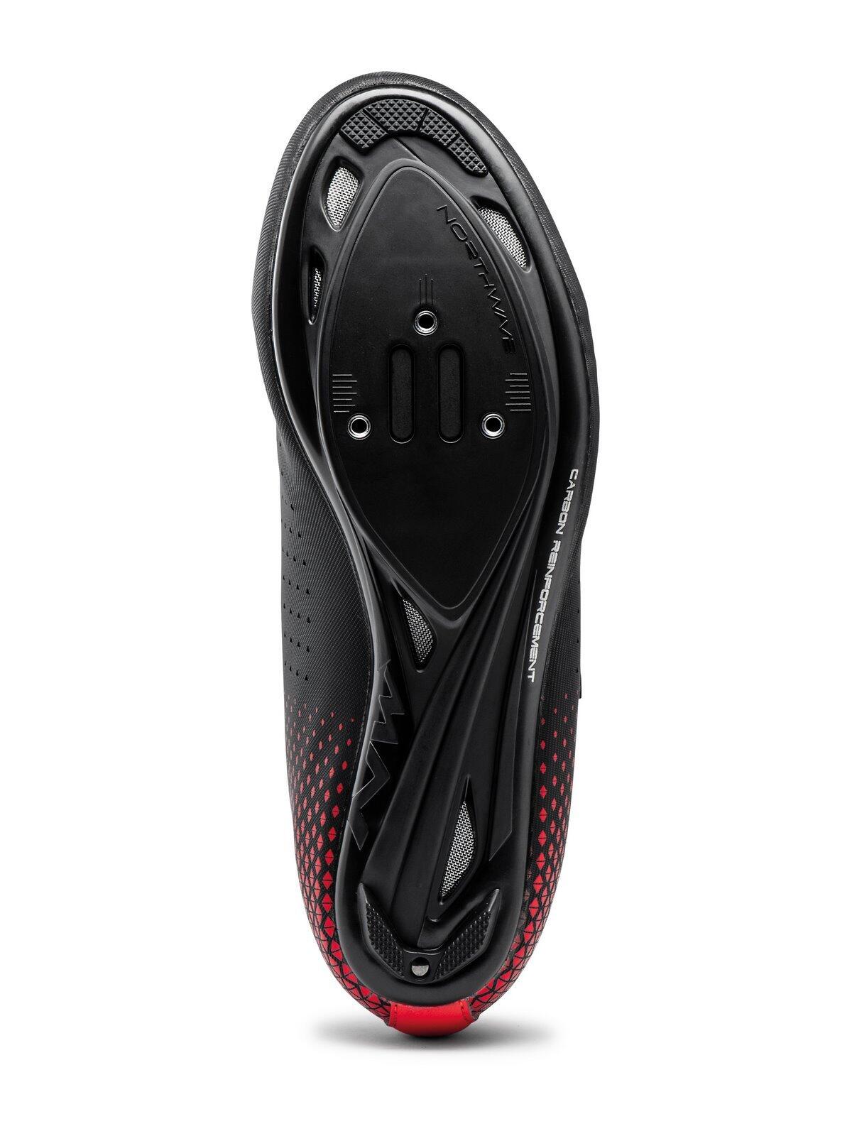 Northwave CORE 2 Schoenen Zwart/Rood 4/4