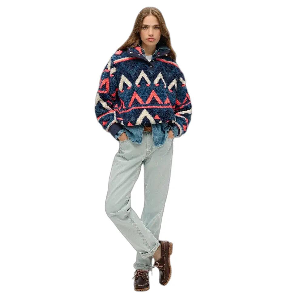 Sweatshirt demi-zip femme Superdry Super Soft 3/7