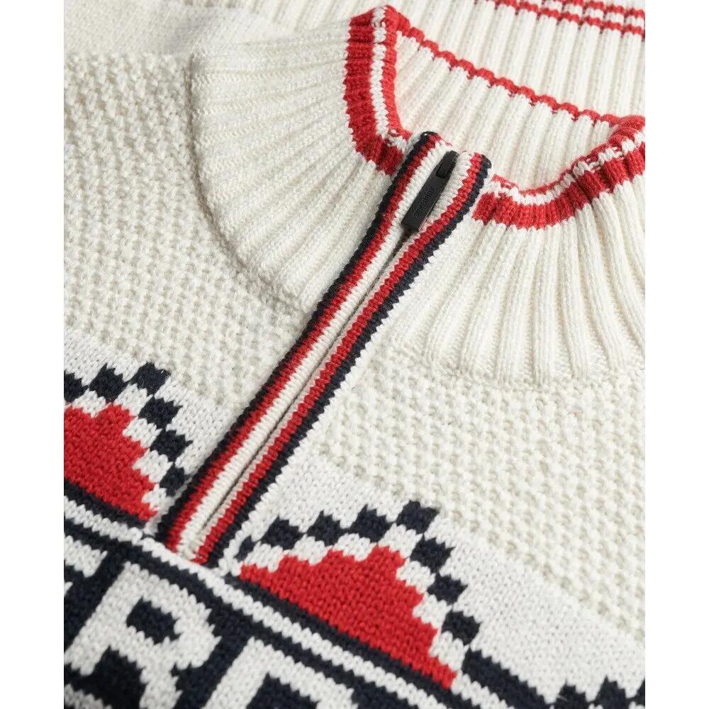 Pull à motif intarsia et col camionneur femme Superdry 2/2