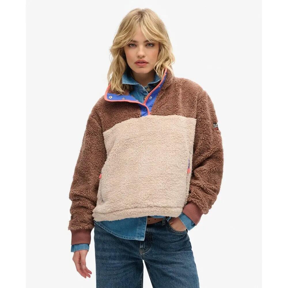 Polaire femme Superdry Mash Up 2/7
