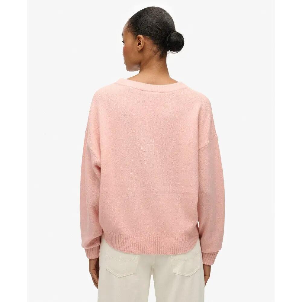 Weit geschnittenes Rundhals-Pullover für Damen Superdry 4/5