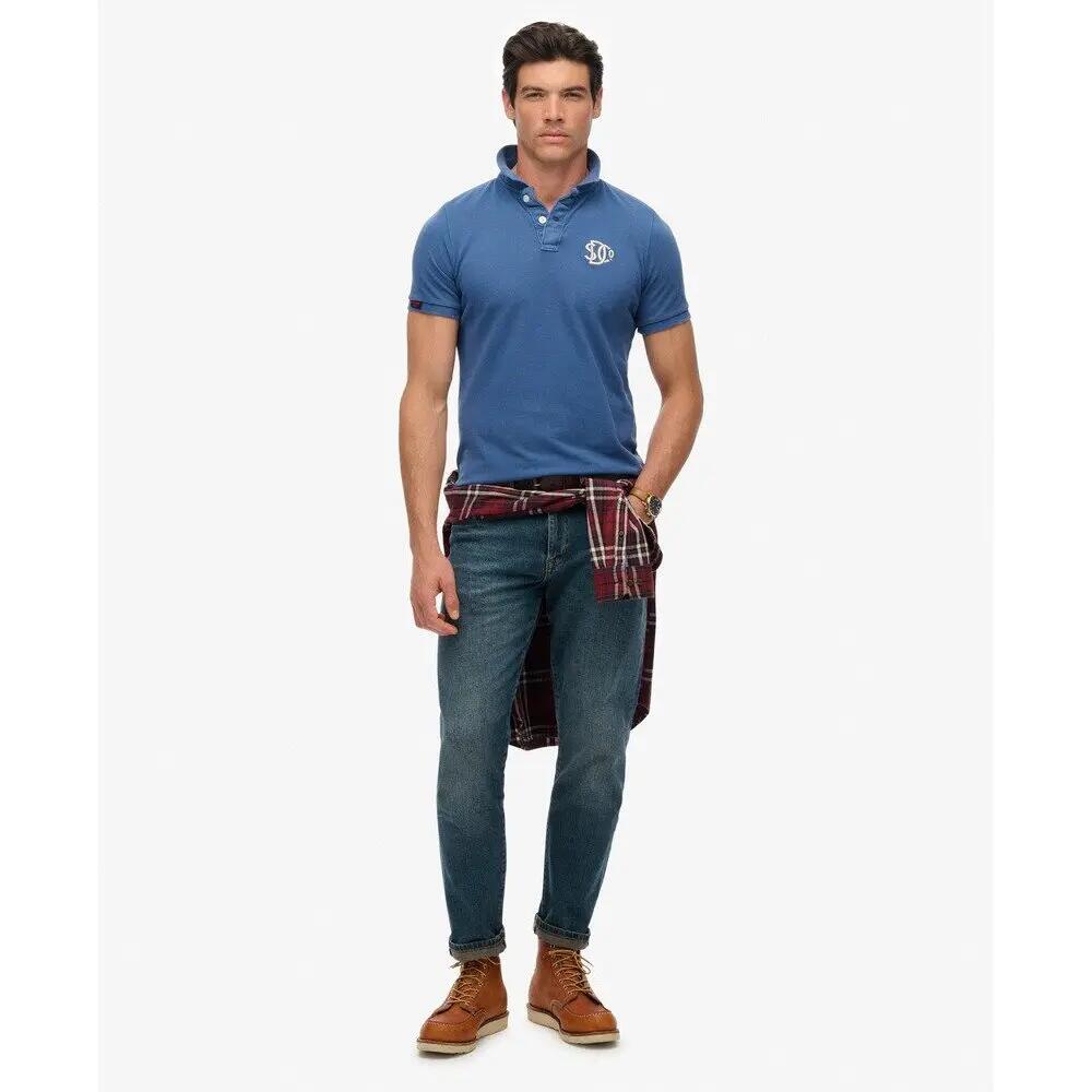 Hímzett póló Superdry Vintage Athletic 2/5