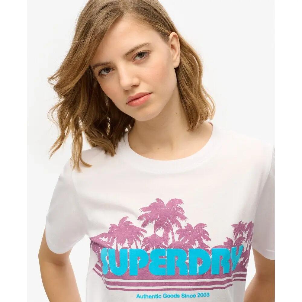T-shirt décontracté à rayures femme Superdry 4/4