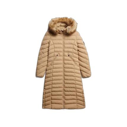 Lange Daunenjacke Damen Superdry Fuji