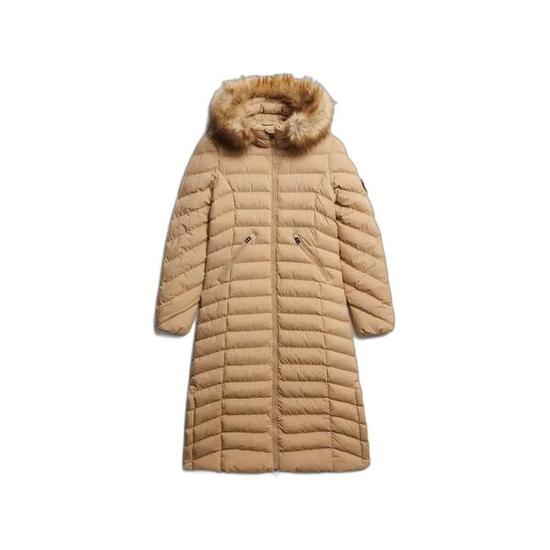 Lange Daunenjacke Damen Superdry Fuji