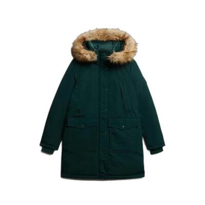 Vrouwen parka met nepbont superdry everest