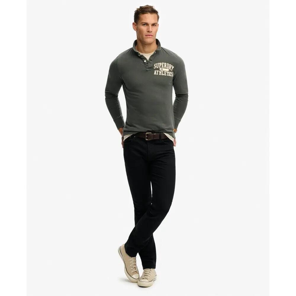 Polo manches longues Superdry Vintage Athletic 2/5