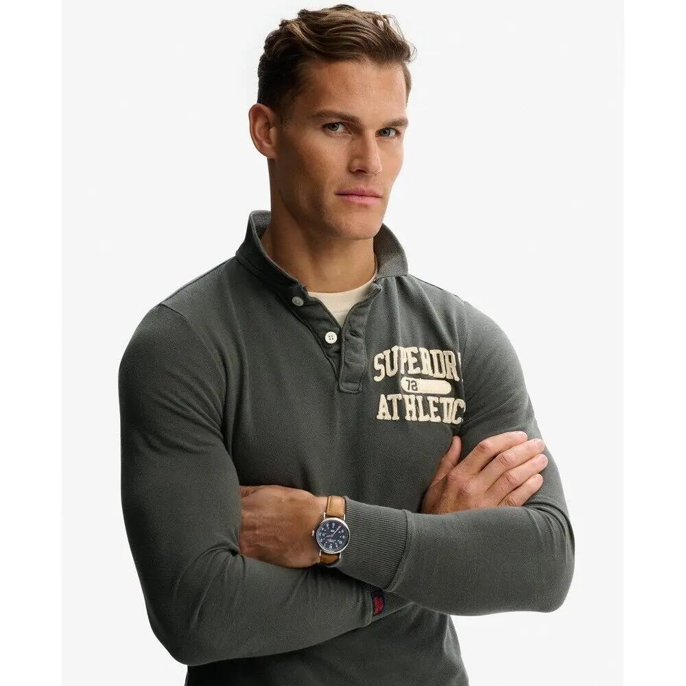 Polo met lange mouwen Superdry Vintage Athletic 5/5