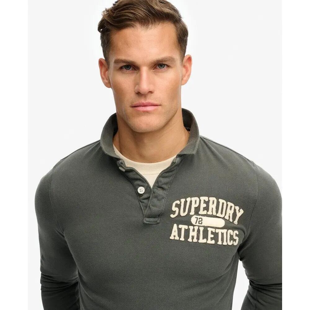Polo manches longues Superdry Vintage Athletic 4/5