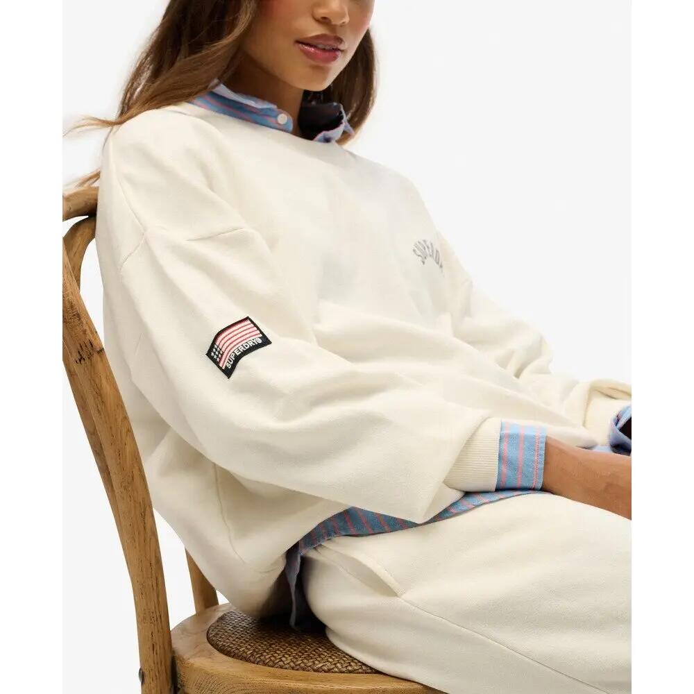 Sweatshirt femme Superdry Athletic Relaxed Printed 6/6