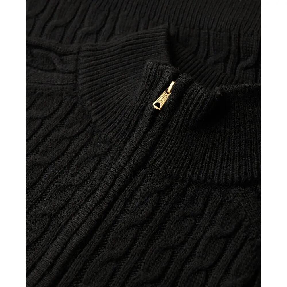 Jersey de cuello vuelto de punto trenzado para mujer Superdry 2/2