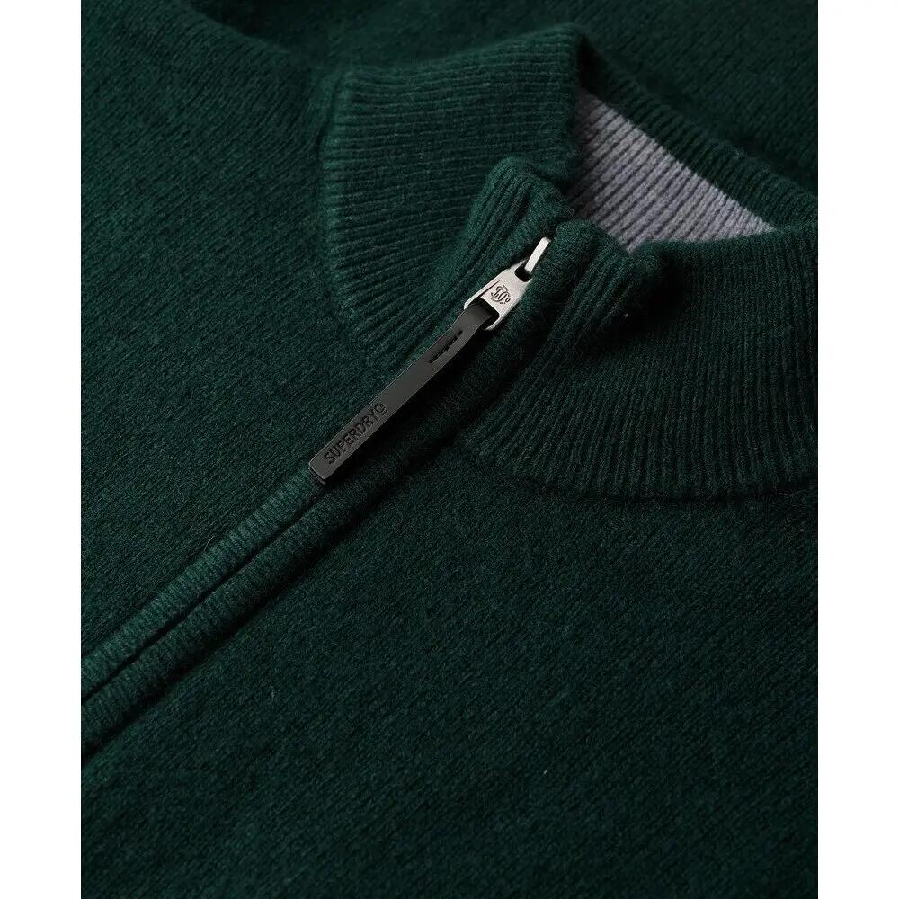Jersey de lana mezclada con cuello tipo camión Superdry 2/2