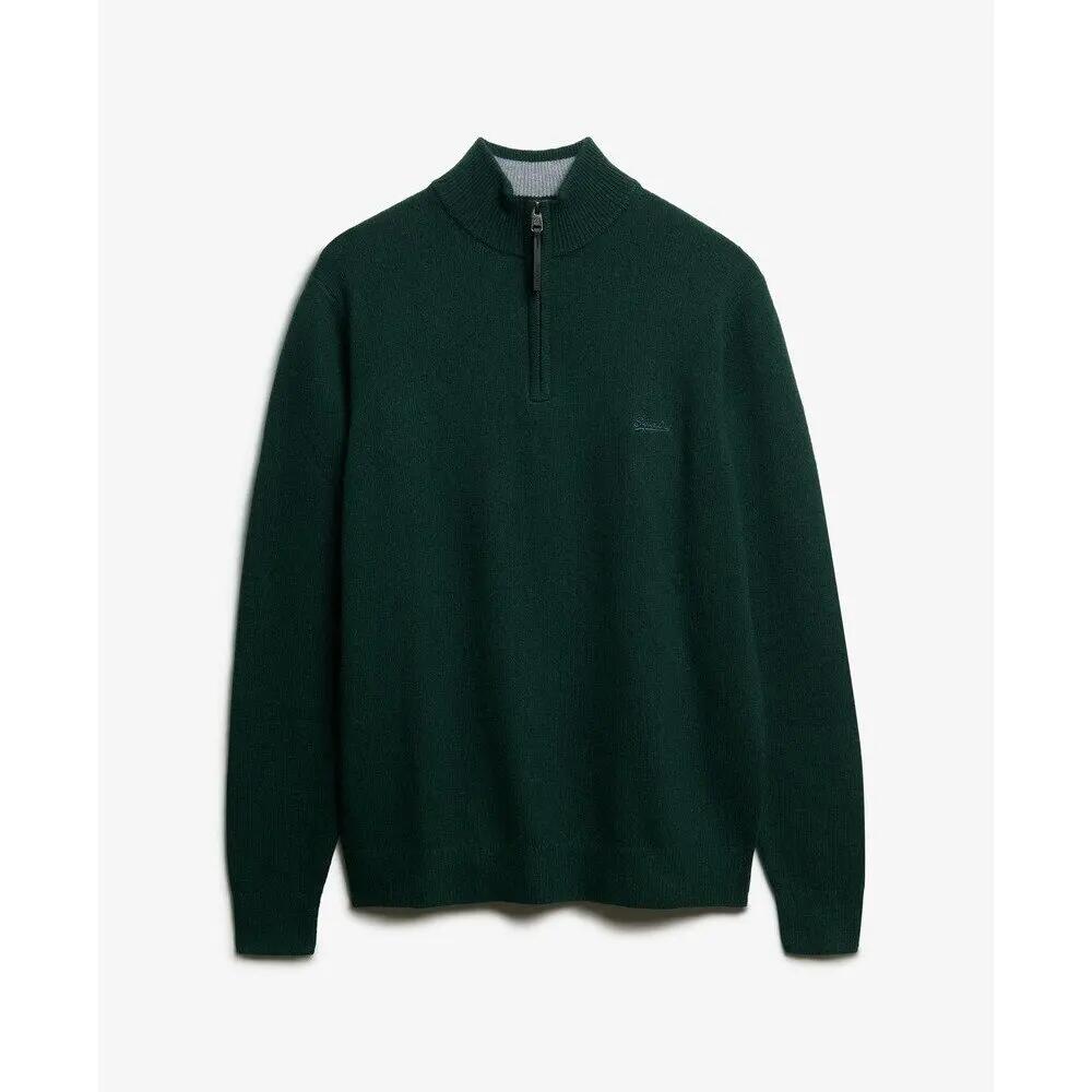 Wool blend jumper with a funnel neck Superdry