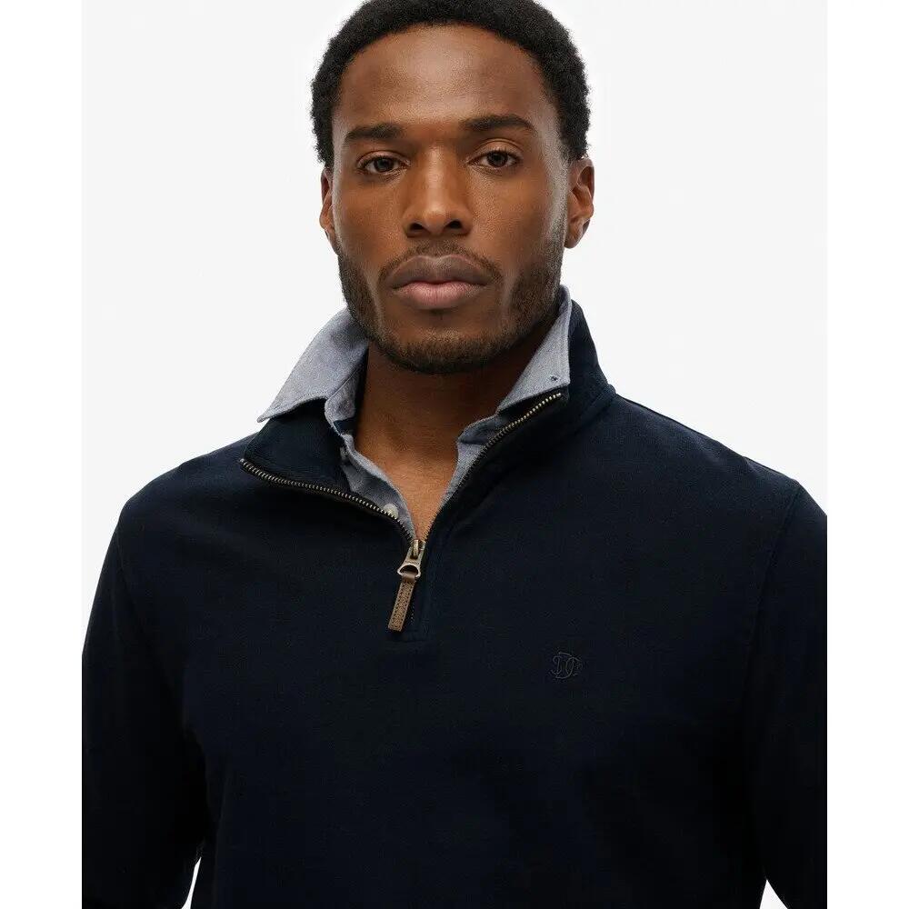 Sweat Noir Homme Superdry Classic Essential 5/6