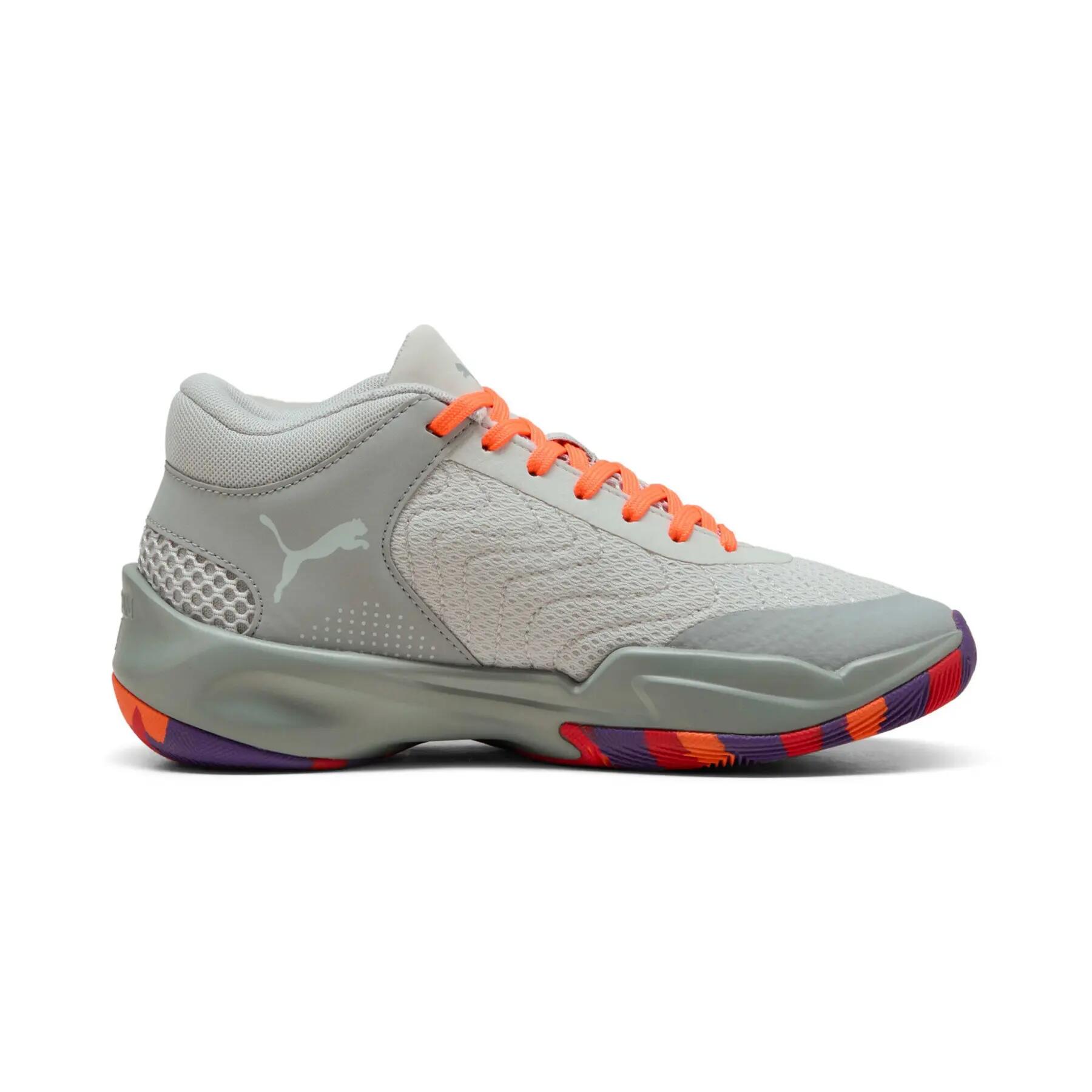 Chaussures de basketball enfant Puma Court Pro 2 Marble 4/6