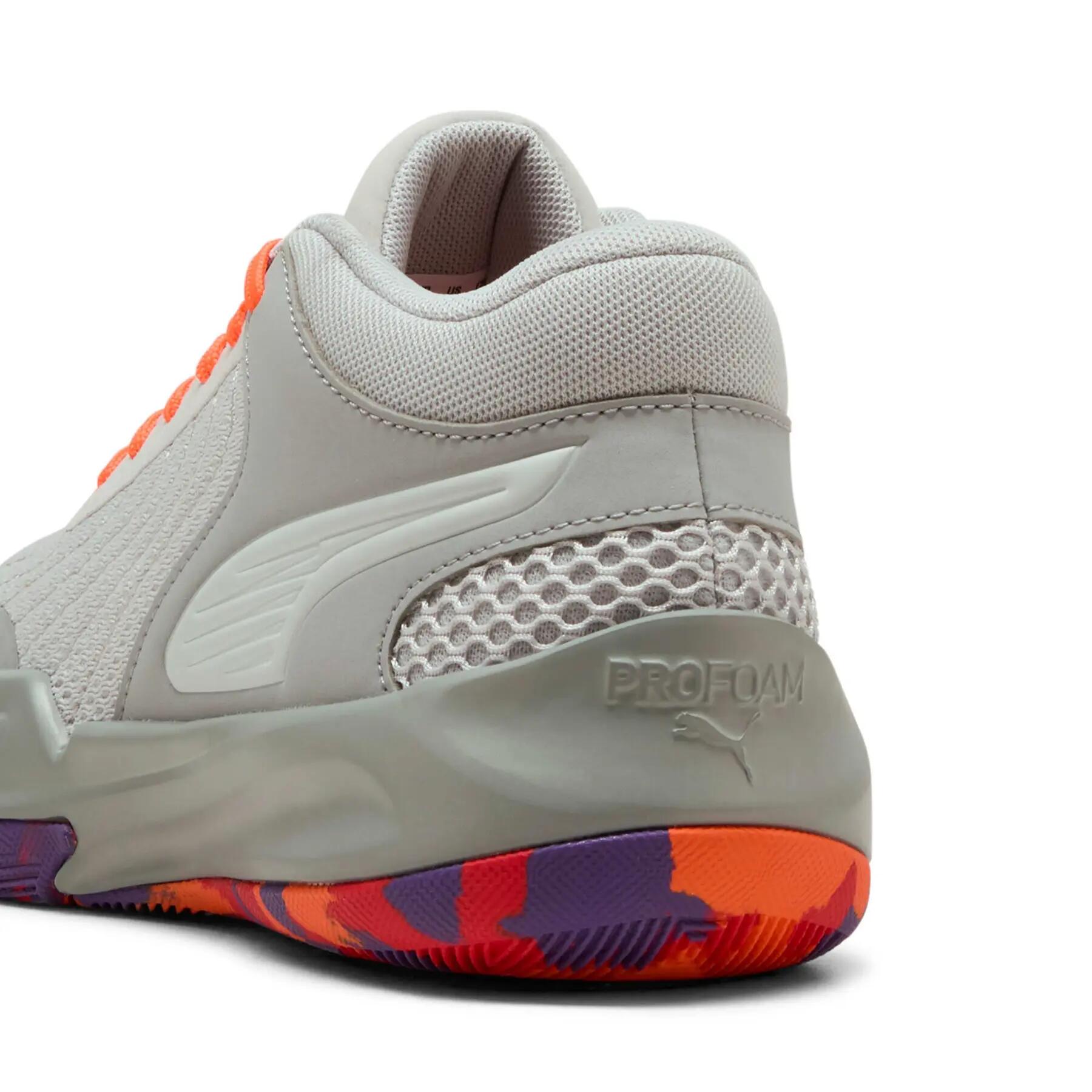 Chaussures de basketball enfant Puma Court Pro 2 Marble 6/6