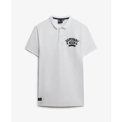 Polo klassiek met applicatiepatroon superdry