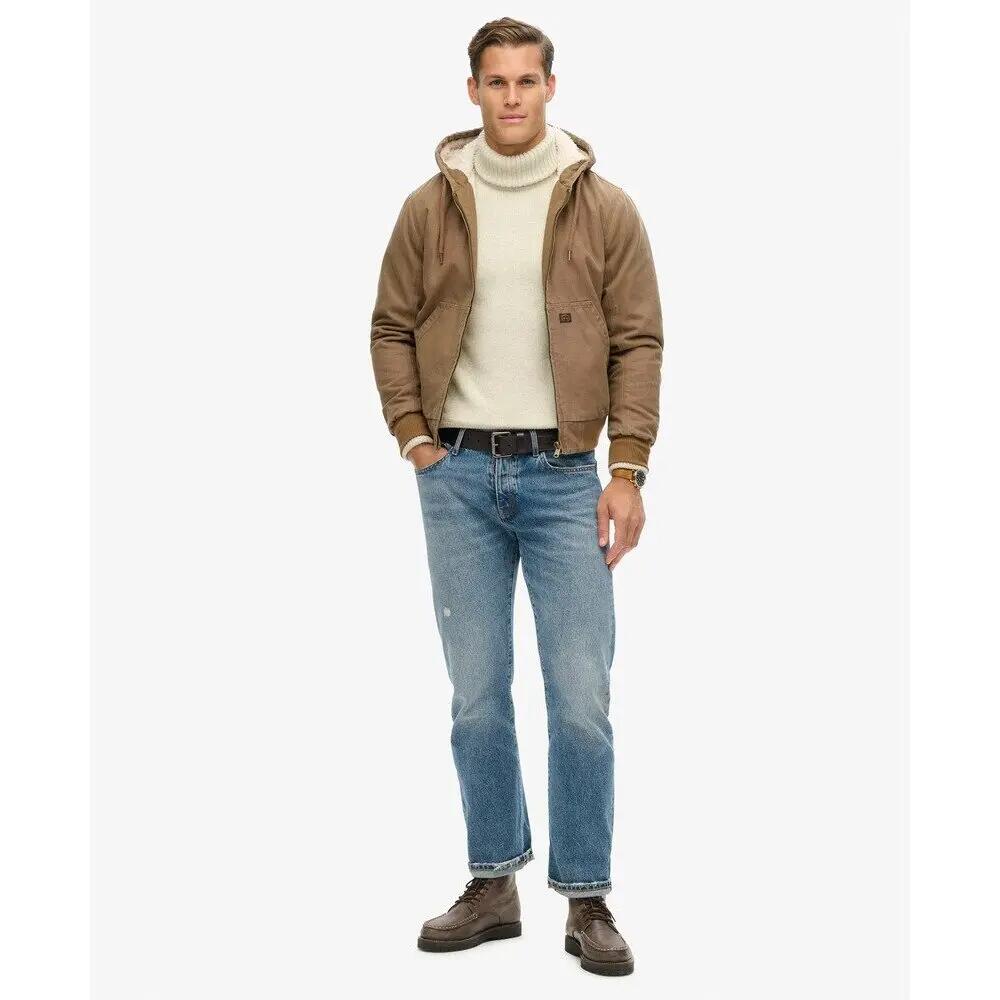 Doudoune Superdry Bomber à capuche Vintage Workwear 3/5