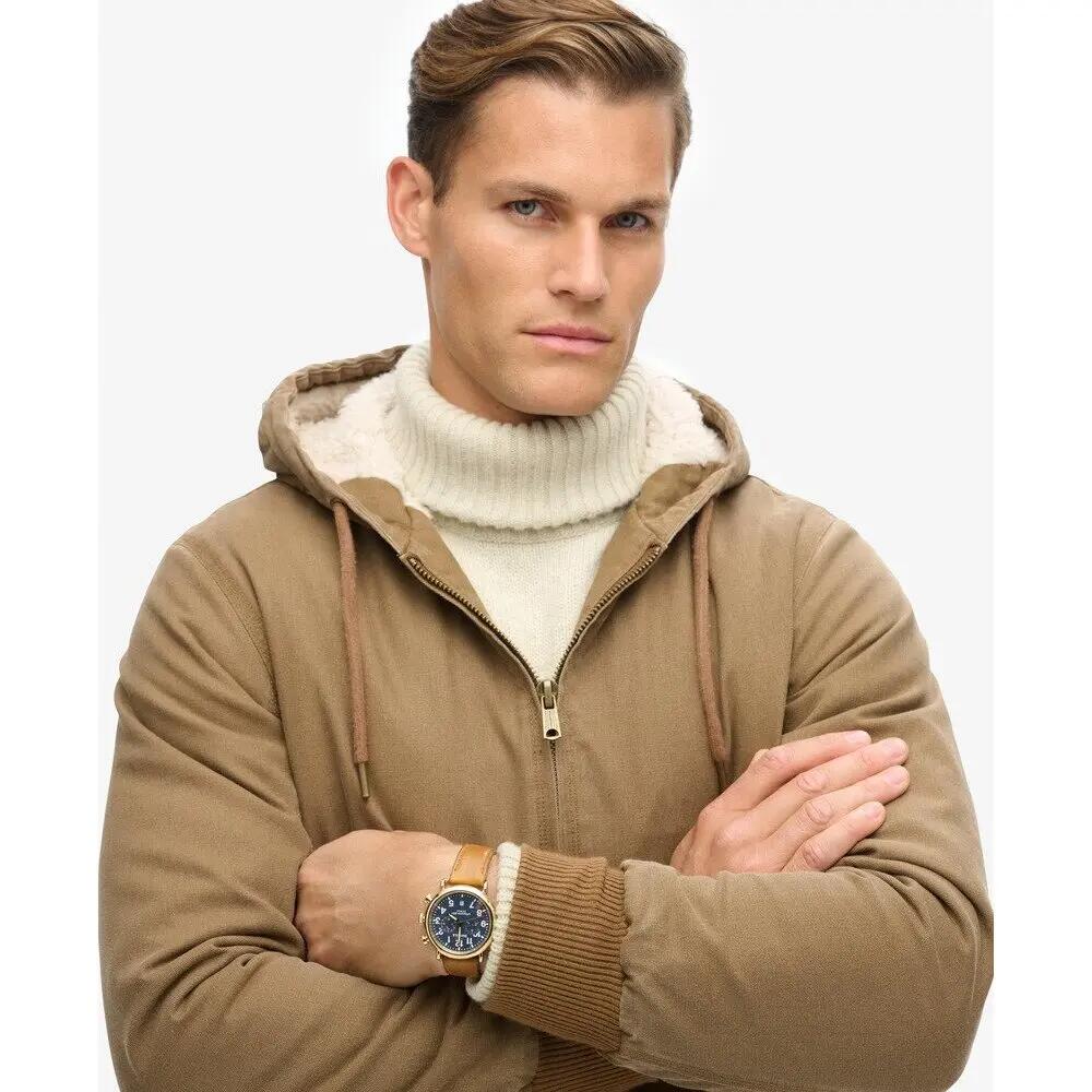 Doudoune Superdry Bomber à capuche Vintage Workwear 5/5