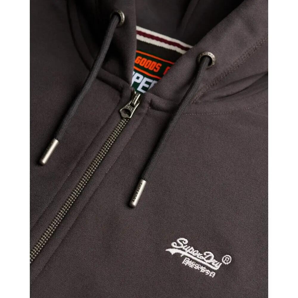 Felpa con zip e cappuccio con logo essential Superdry 2/2