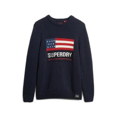 Gebreide trui superdry vintage athletic