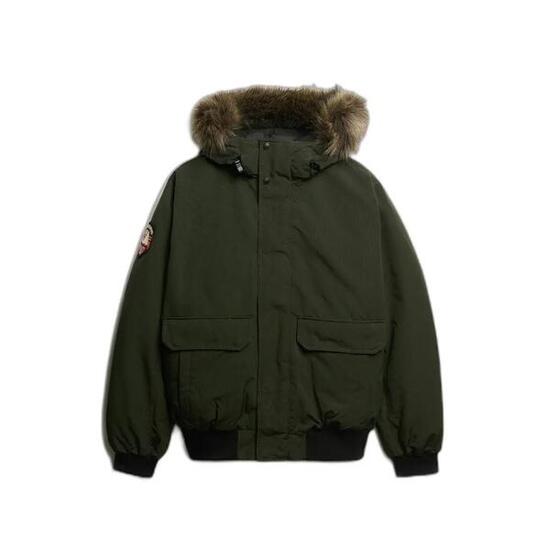 Piumino Superdry Bomber à fourrure synthétique Everest