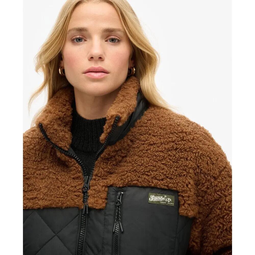 Polaire hybride femme Superdry 5/7